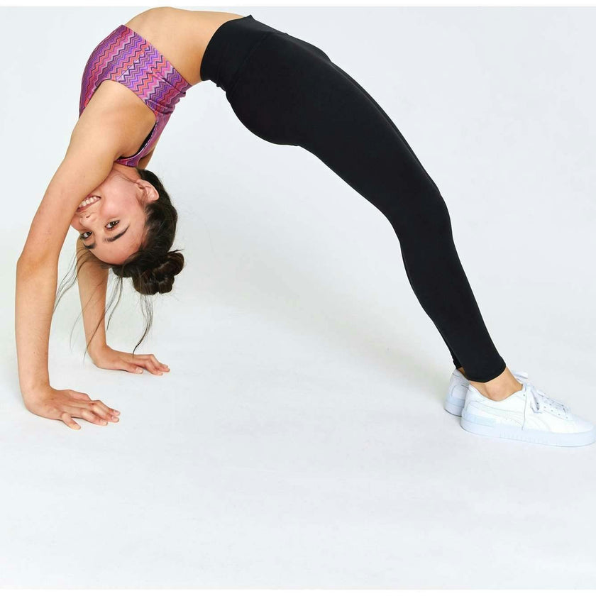 Girls Tlc High Rise Elastic-Free Waistband Leggings