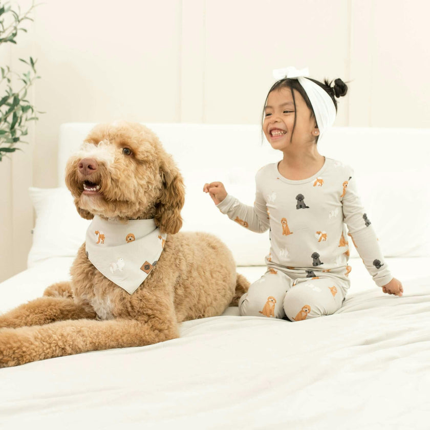 Toddler Pajama Set, Fluffy Dog