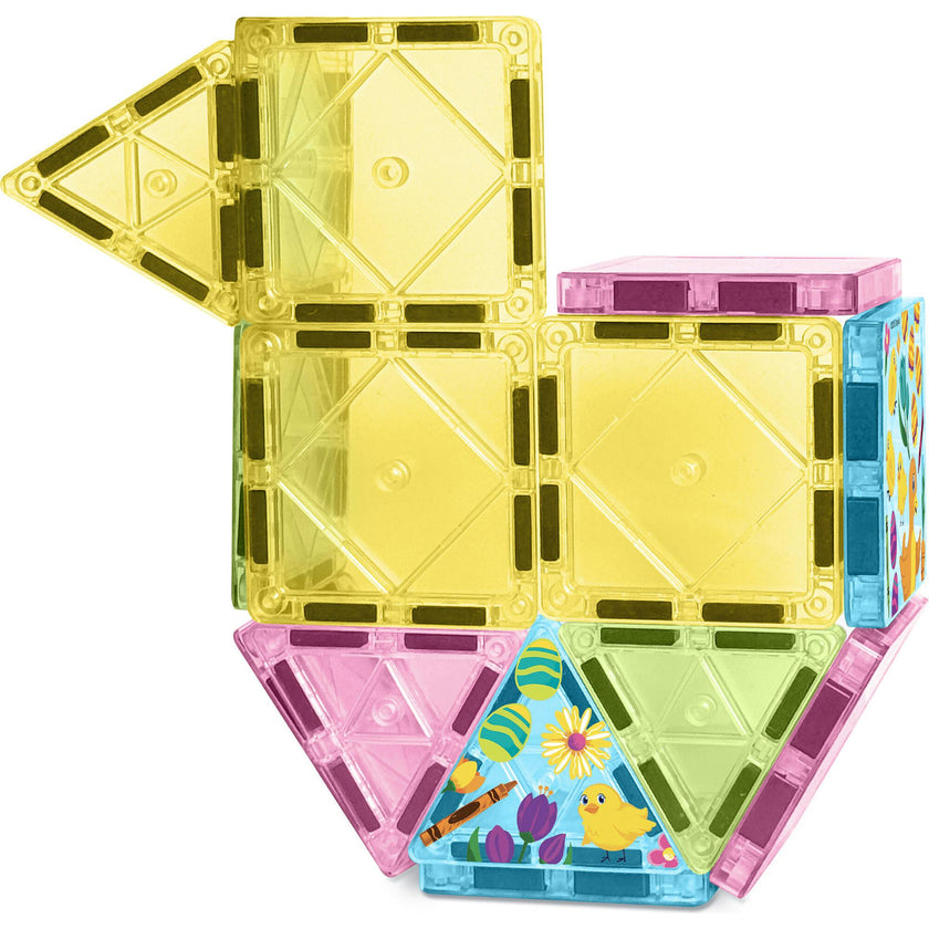 Crayola Easter Magnetic Tiles 14-Piece Starter Set