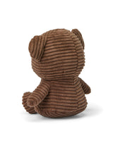 Plush MIFFY BORIS BEAR ECO Corduroy Brown 7"