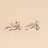 Dainty Bow Stud Earrings