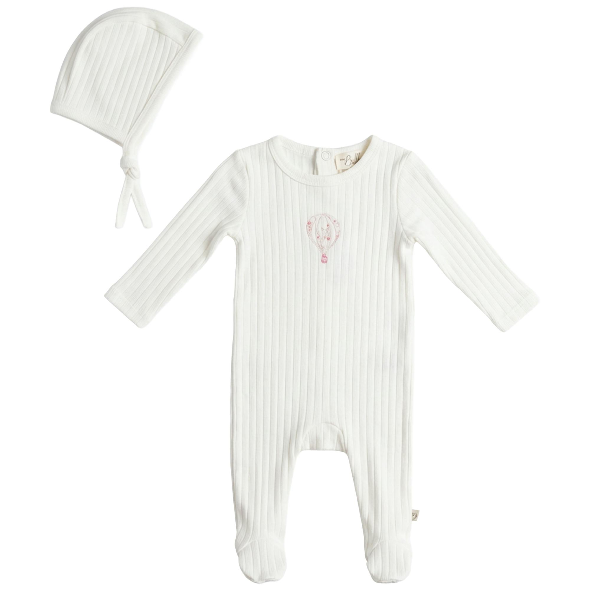 Hot Air Balloon Pointelle Onesie