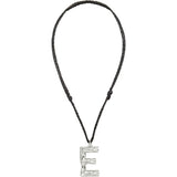 Grande Monogram Necklace in Silver