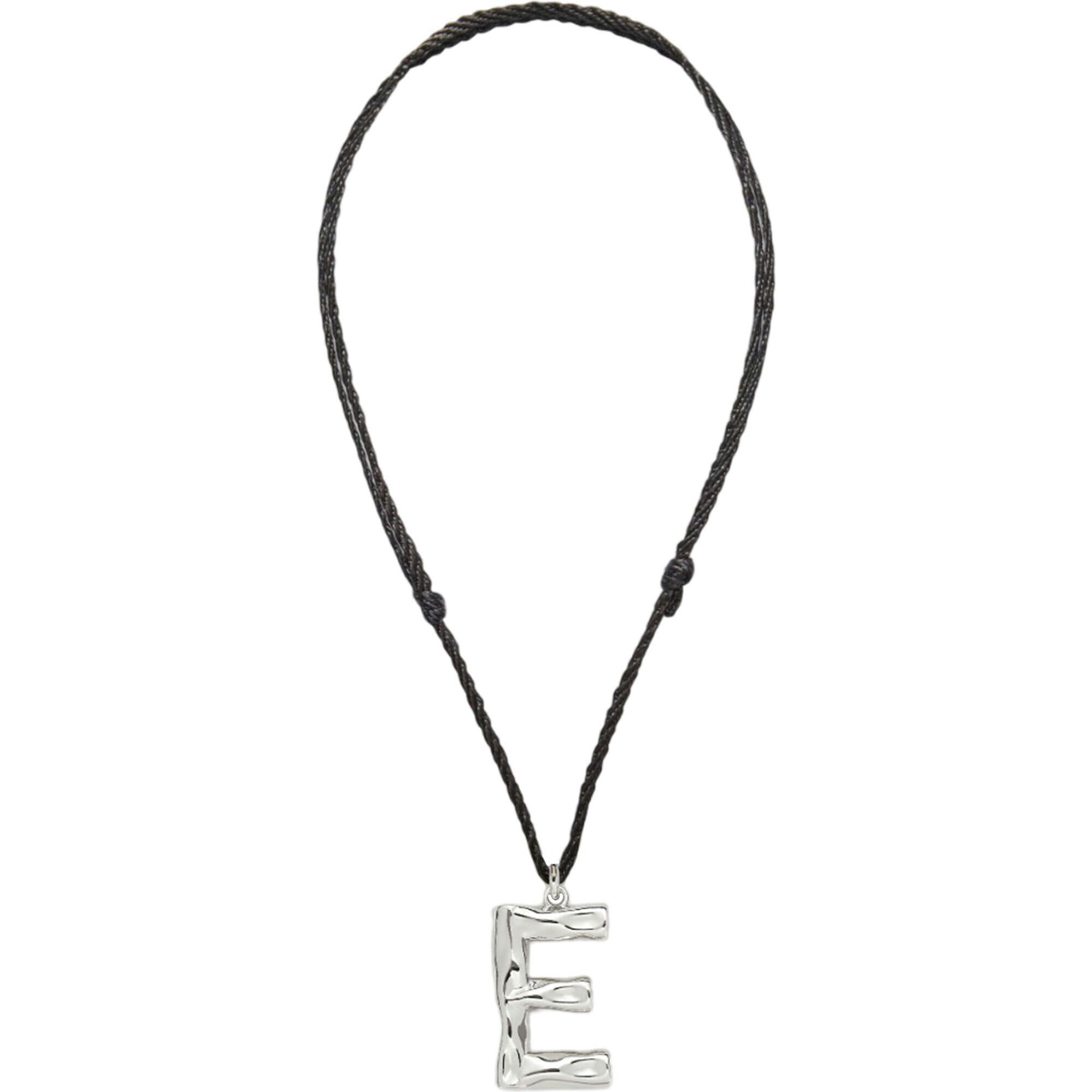 Grande Monogram Necklace in Silver