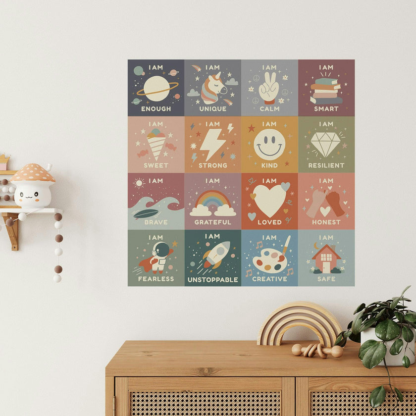 Peel & Stick Fabric Wall Stickers