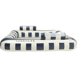 Luxe Twin Hammock Float: Le Weekend - Navy Stripe