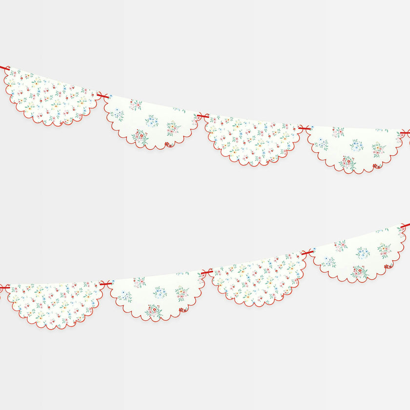 Ditsy Posy Paper Garland