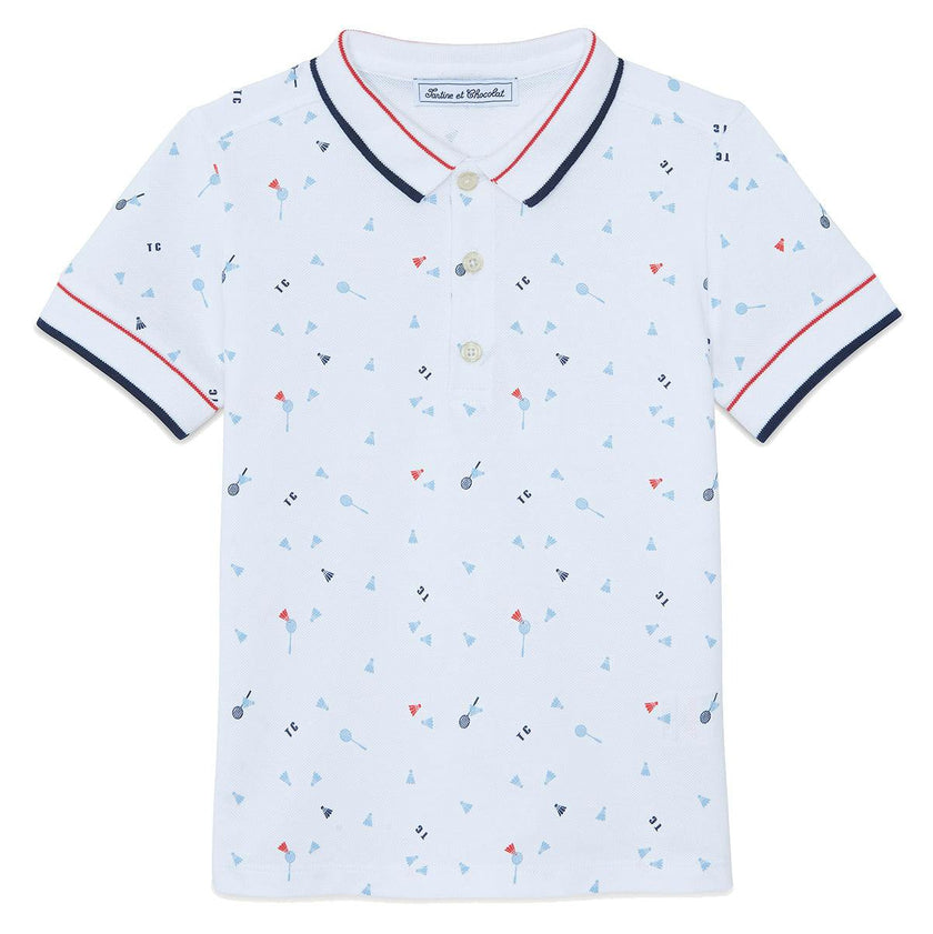 TARTINE ET CHOCOLAT Badminton Polo