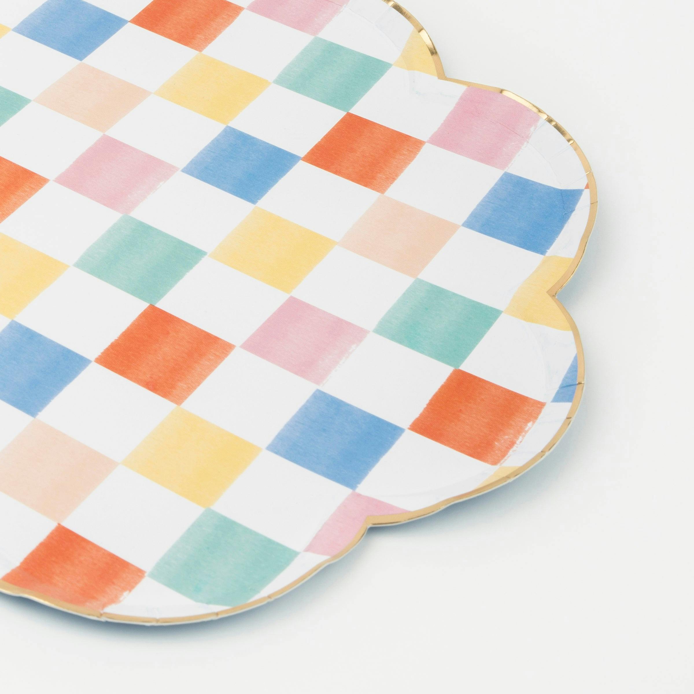 Colorful Pattern Side Plates