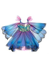 Butterfly Twirl Dress with Wings & Headband