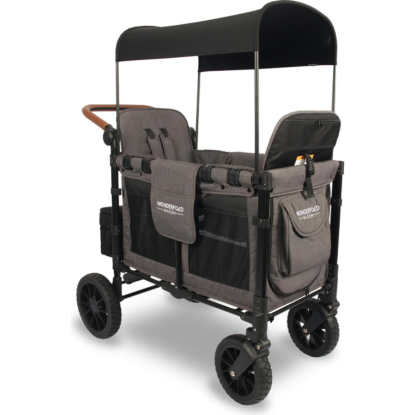 Premium Double Wagon Style Luxe Stroller