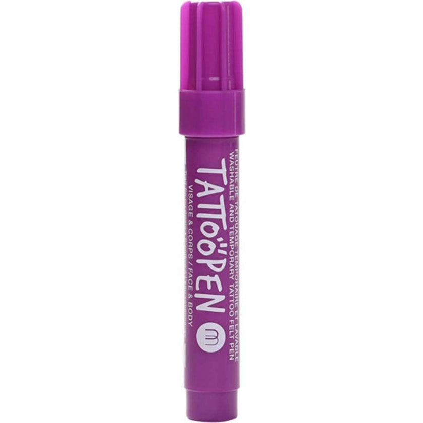 Tattoo Pen for Kids Purple