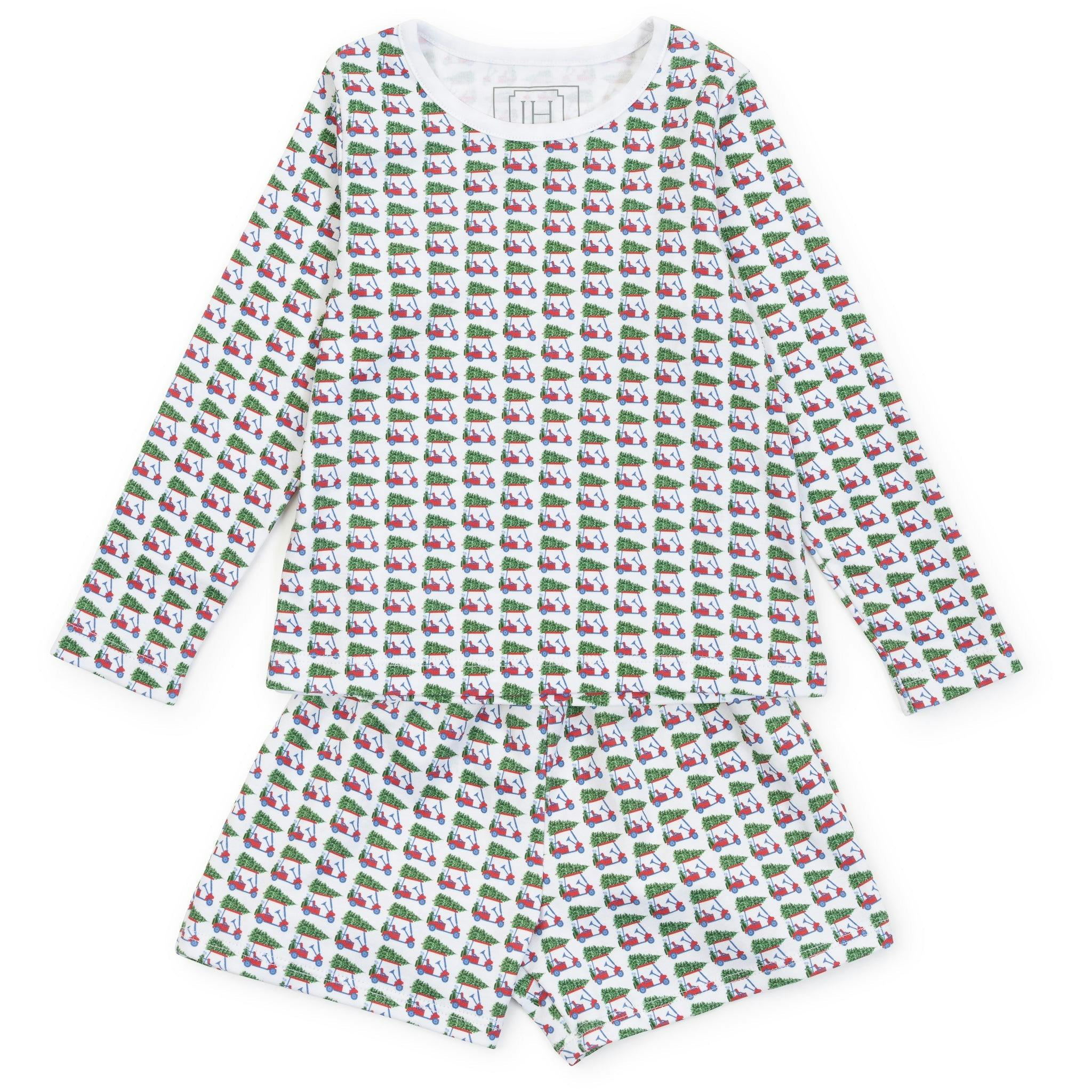 Sophie Girls' Short Set - Christmas at the Club