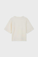 Relaxed Organic Cotton Trumpet Sleeve T-Shirt