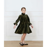 Evelyn dress (ruby red)