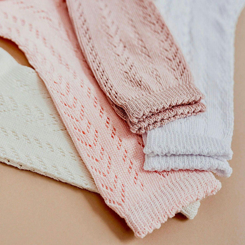 LLB Crochet Knee High Socks (2 pairs in each order)