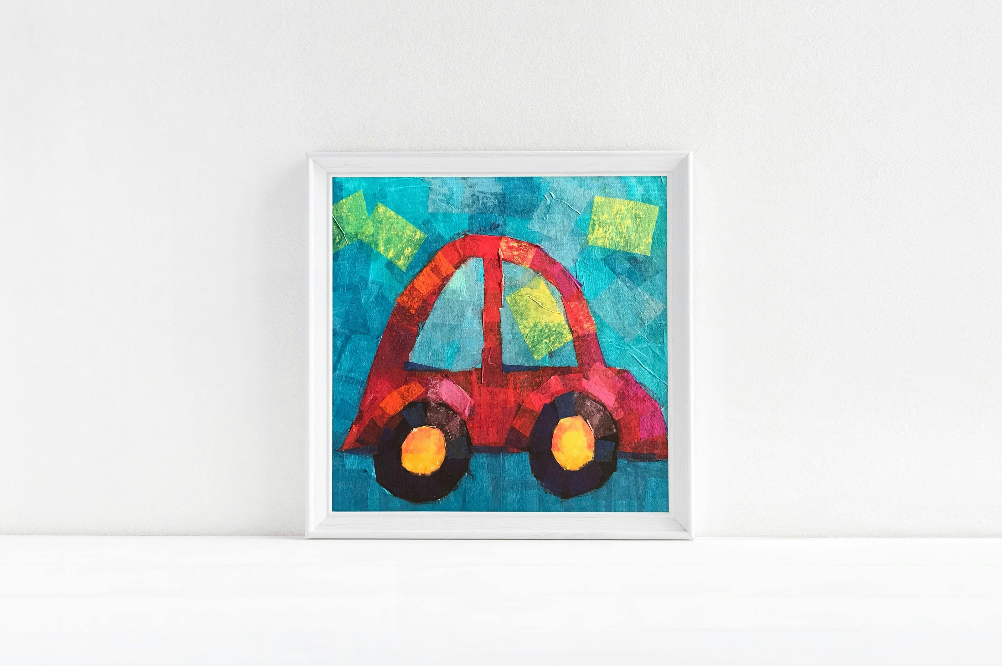 Car Print 11x14 Horizontal Frame