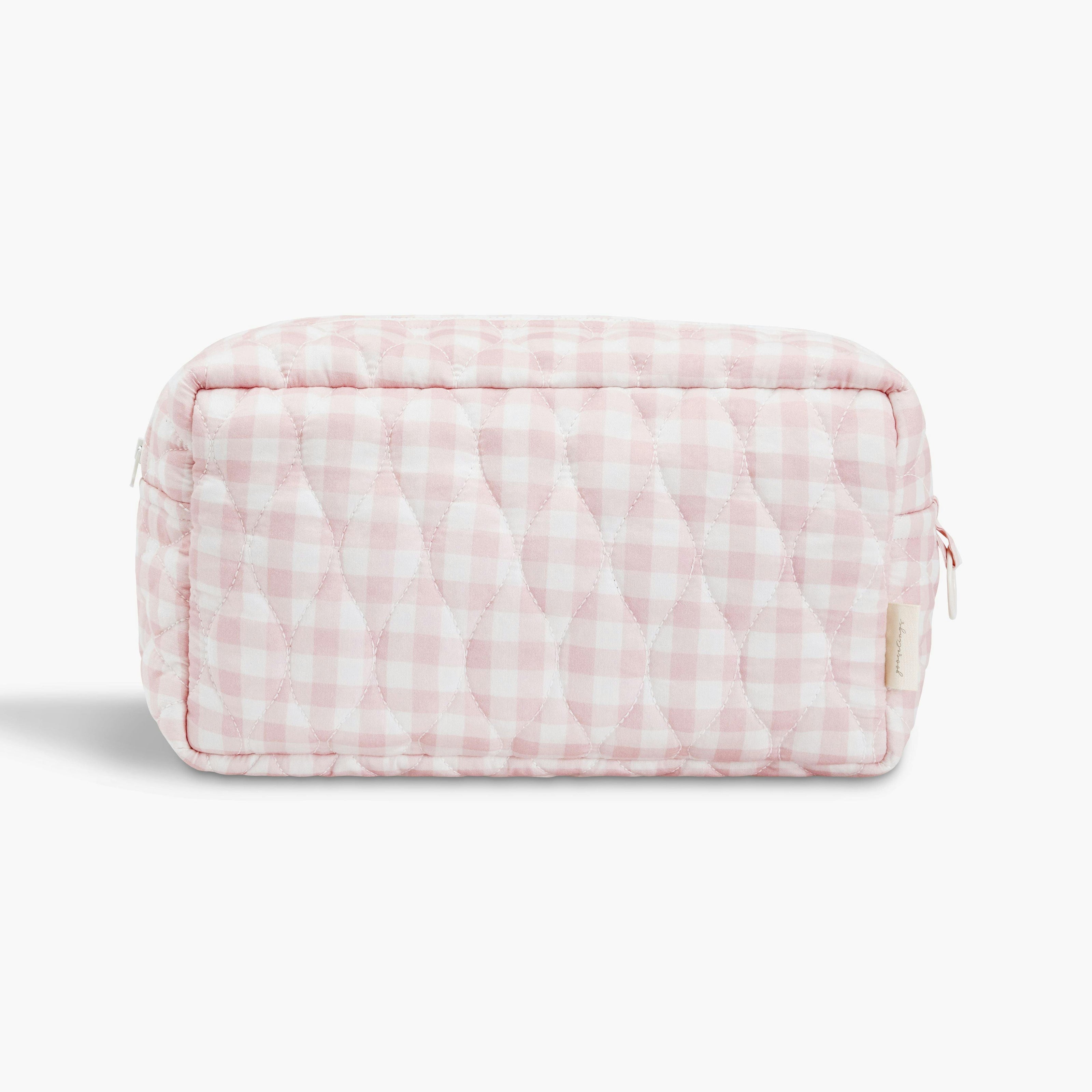 Toiletry Pouch Picnic Gingham Pink