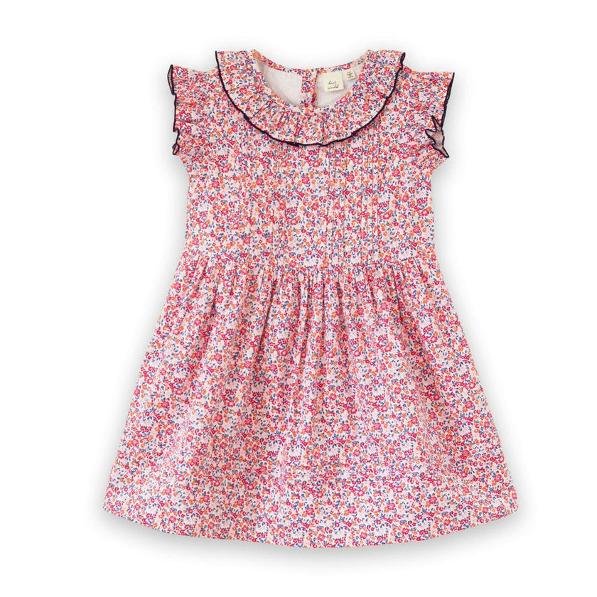 Girls Ana Dress with Ruffles