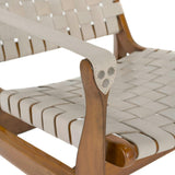 Dilan Leather Safari Chair