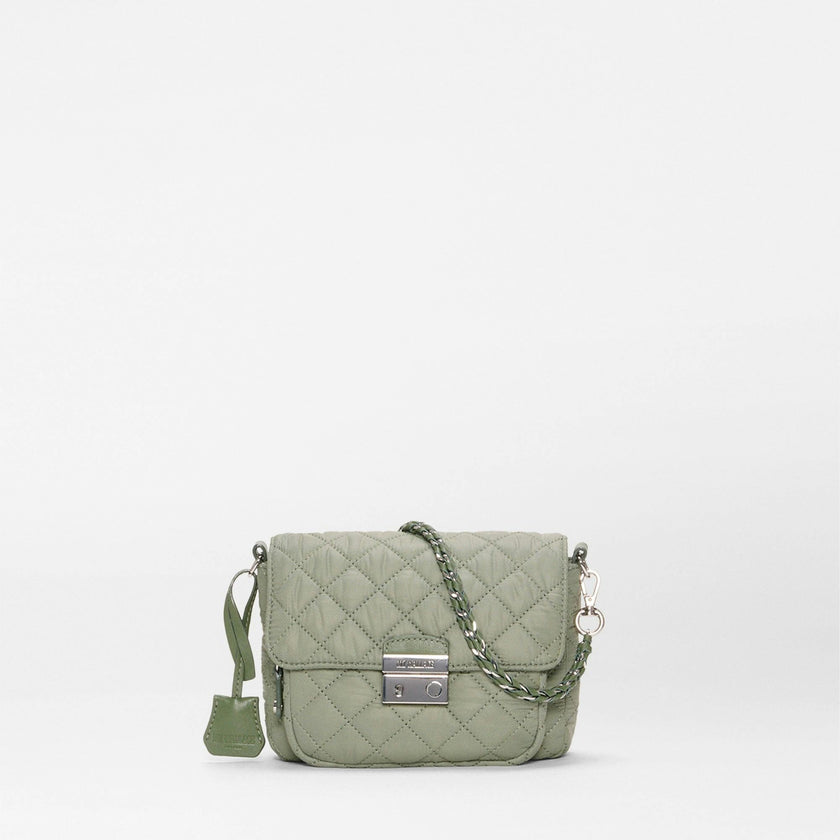 Agave Green Small Crosby Lock Crossbody