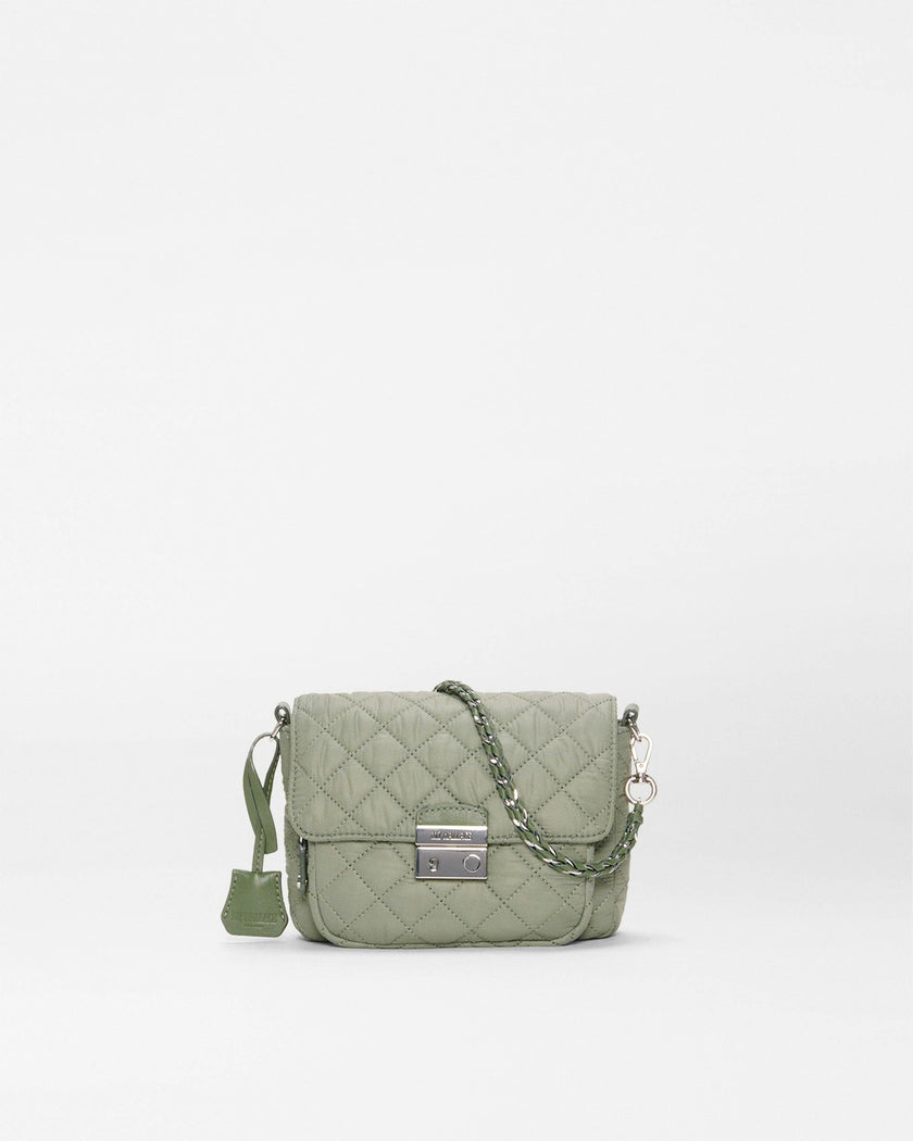 Agave Green Small Crosby Lock Crossbody