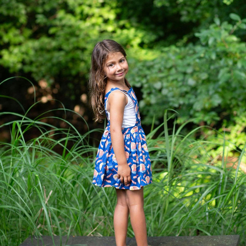 Pinafore Dress in Ramen