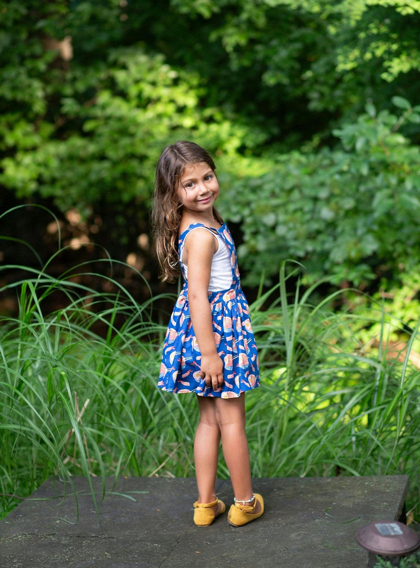 Pinafore Dress in Ramen