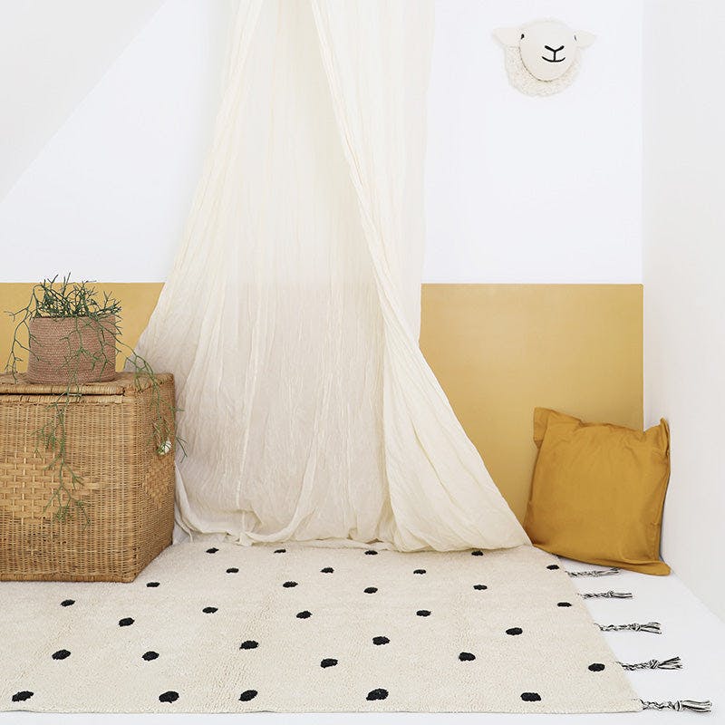 Numi Braided Tassel Rectangular Rug