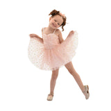Light Pink Marivelle Sequin Tulle Dress