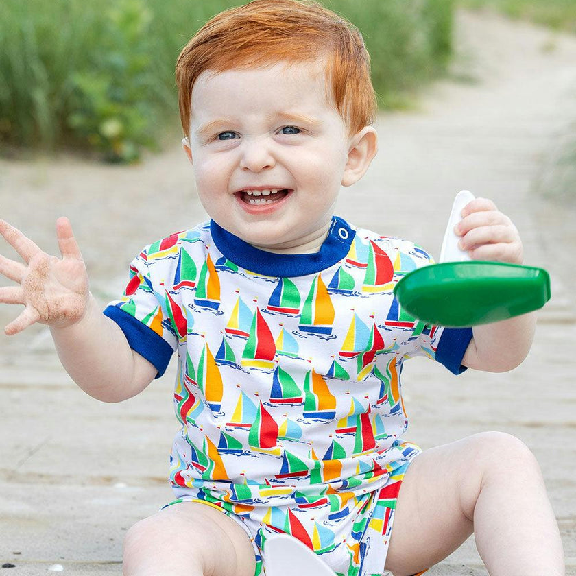 Sailboat Print Shortall