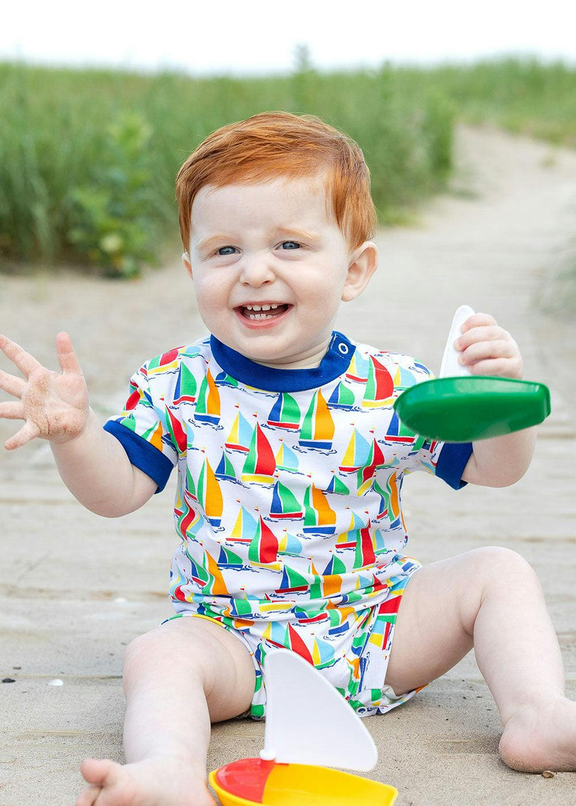 Sailboat Print Shortall