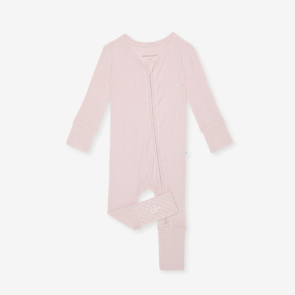 Icing Pink Pointelle Convertible One Piece