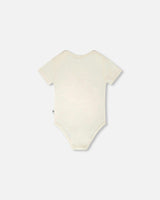 Evolutive Organic Cotton Jersey Onesie