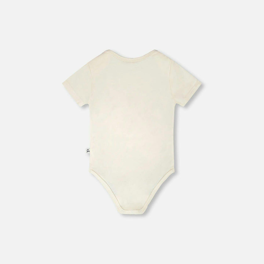 Evolutive Organic Cotton Jersey Onesie