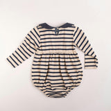 Marina Romper in Navy Stripe