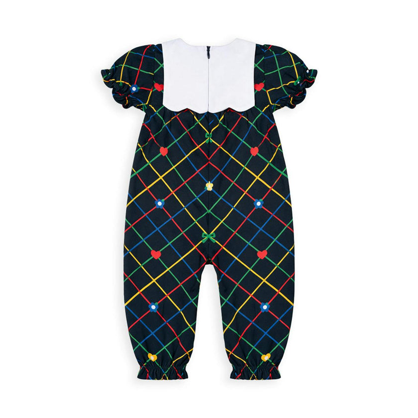 Printed Knit Longall with Bows