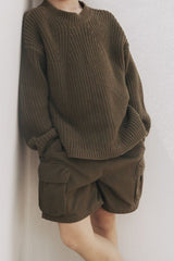 Organic Cotton Cargo Shorts