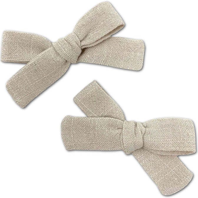 Skinny Ribbon Pigtail Bows