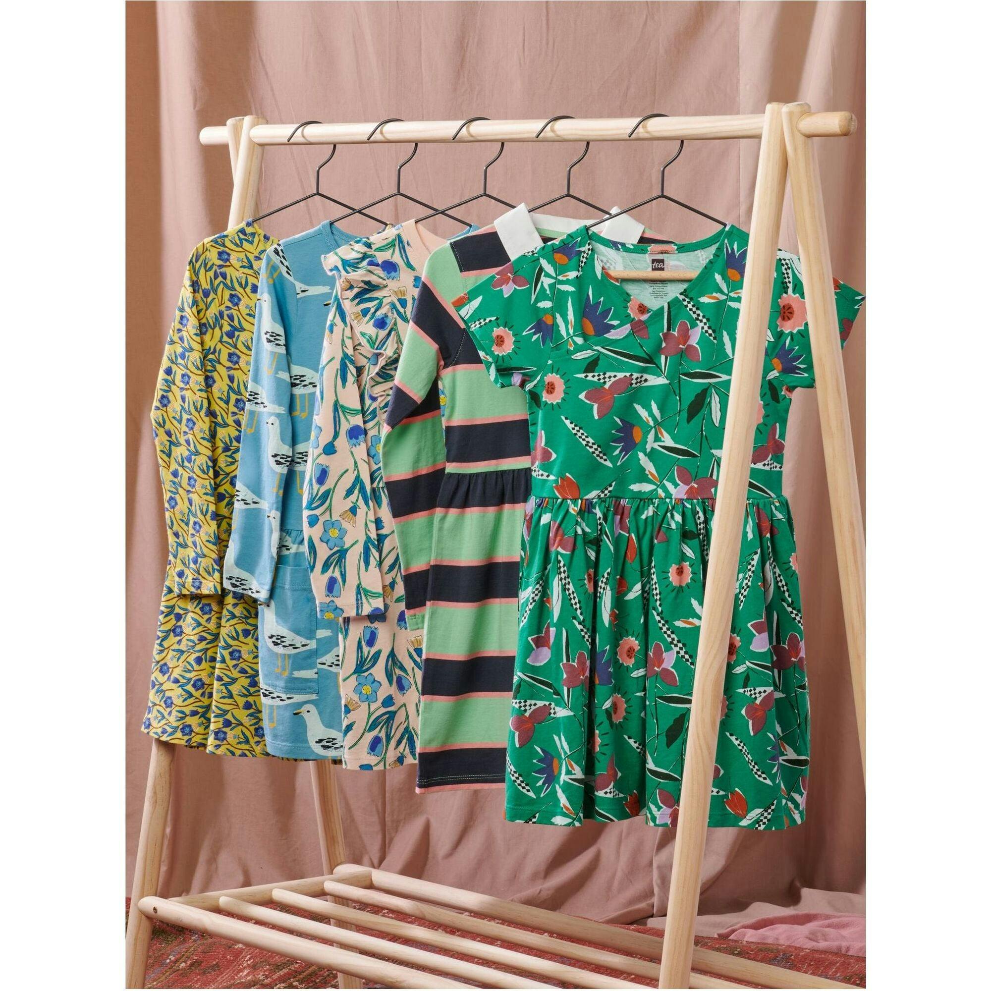 Rugby Shirtdress, Green