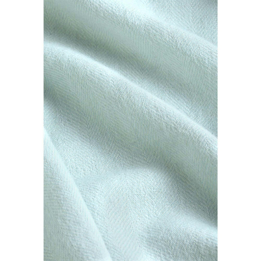 Herringbone Baby Alpaca Woven Blanket