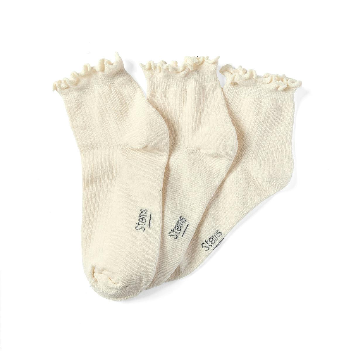 Women's Everyday Classic Ruffle Socks