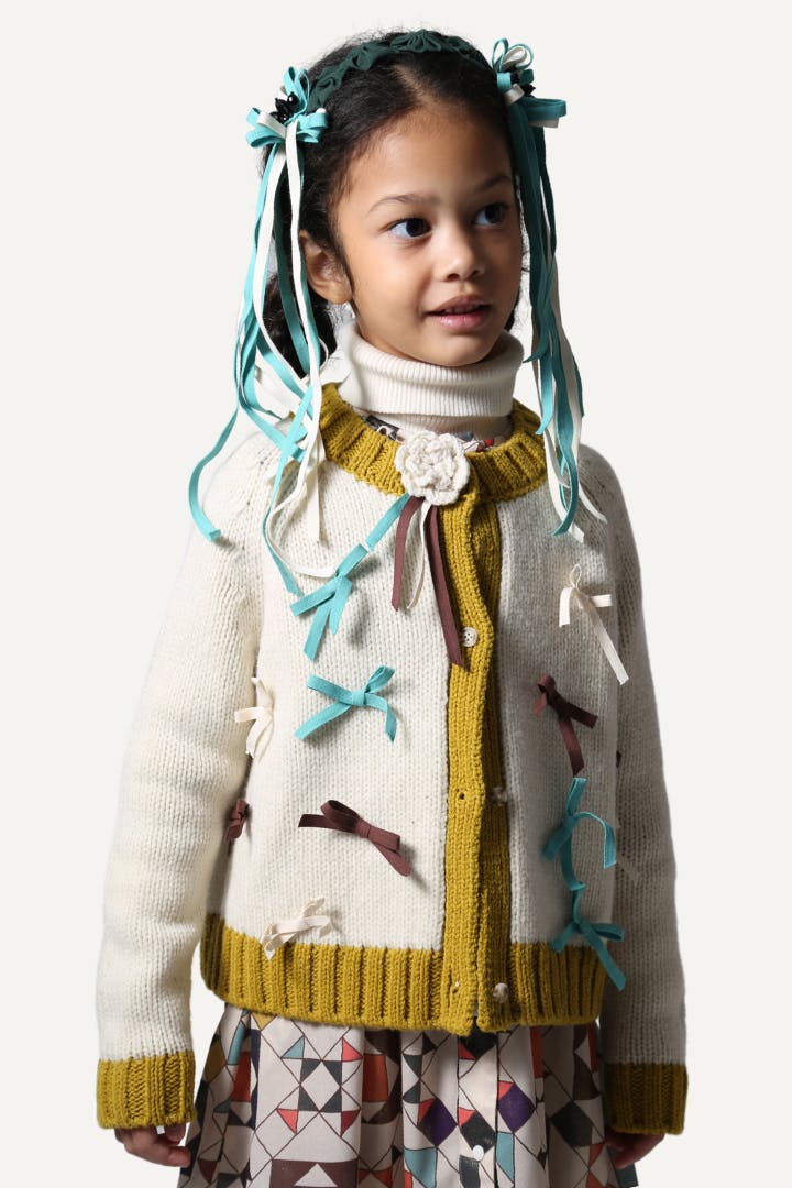 MARISOL BOW CARDIGAN