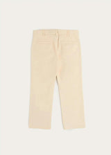 Plain Chino Trousers in Cream (4-10yrs)