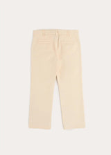 Plain Chino Trousers in Cream (4-10yrs)