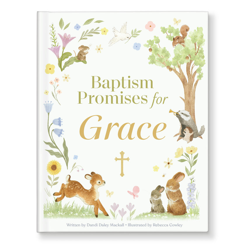 Baptism Promises Personalized Book