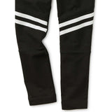 Speedy Striped Play Pants, Black