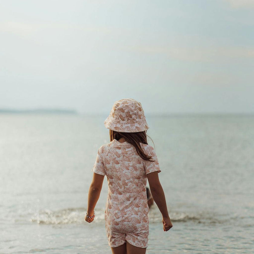 Short Sleeve Rashguard Swimsuit | UPF + Recycled - Pegasus