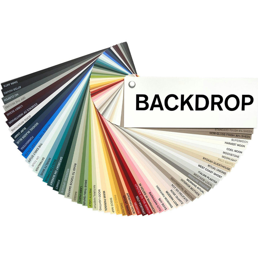 Backdrop Swatch Fan Deck
