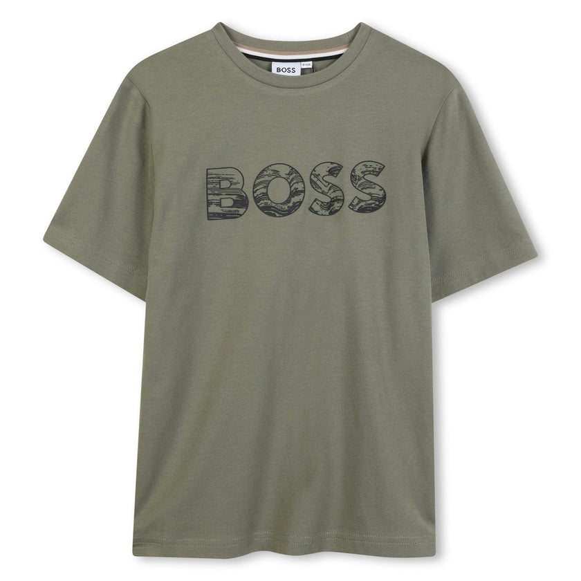 Olive Green Short Sleeves T-Shirt